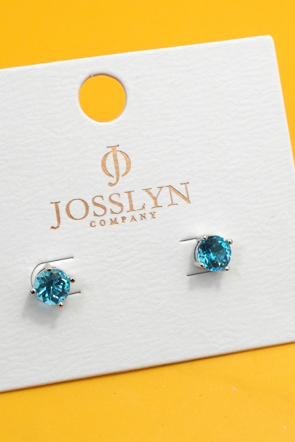 Pretty in Blue Stud Earrings