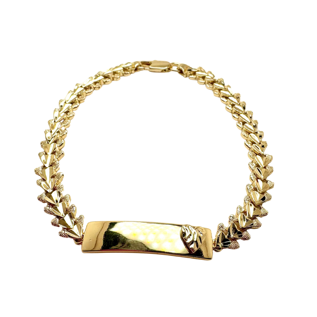 Golden Luxe Bar Bracelet