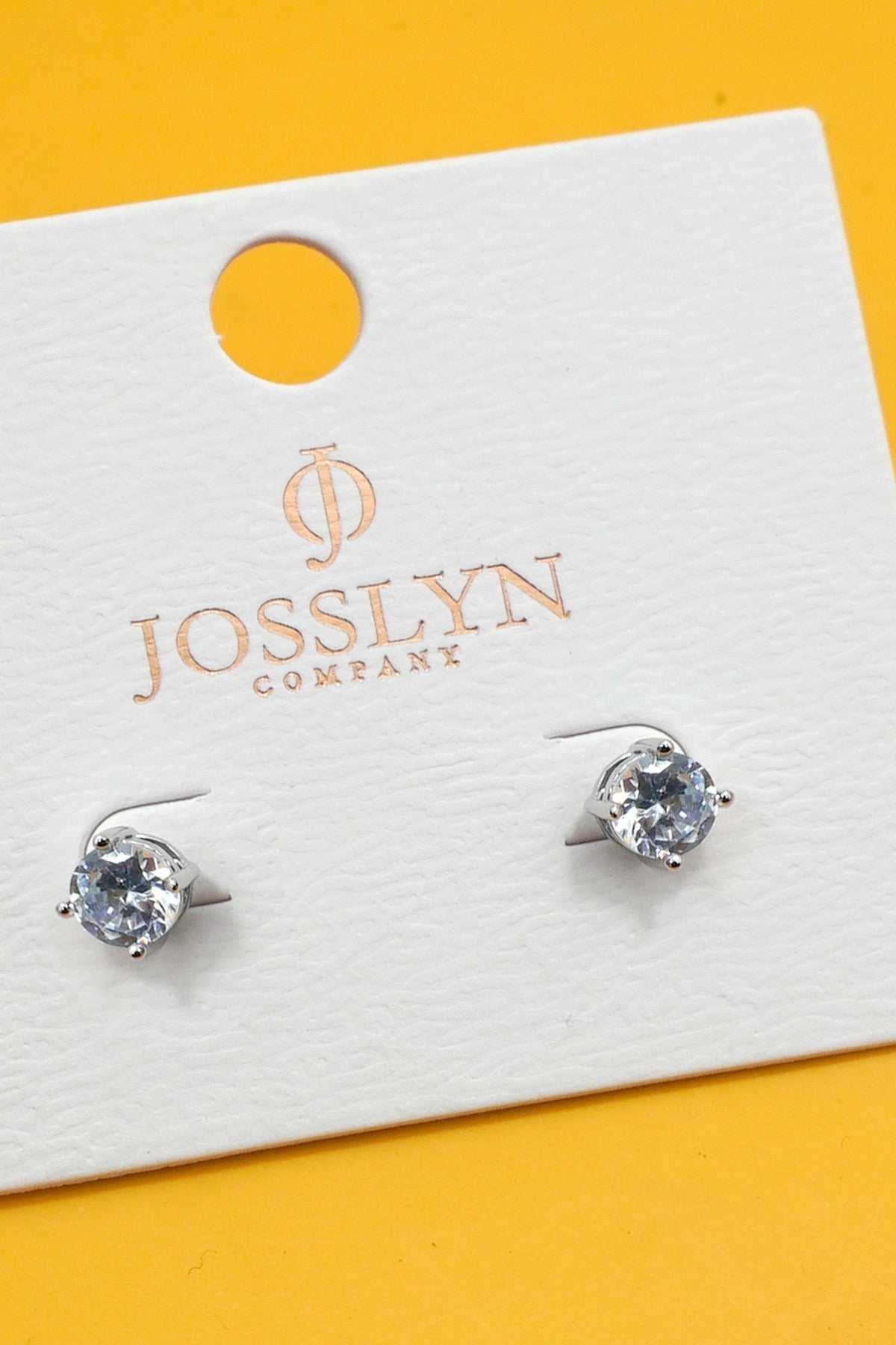 Pretty in Silver Stud Earrings