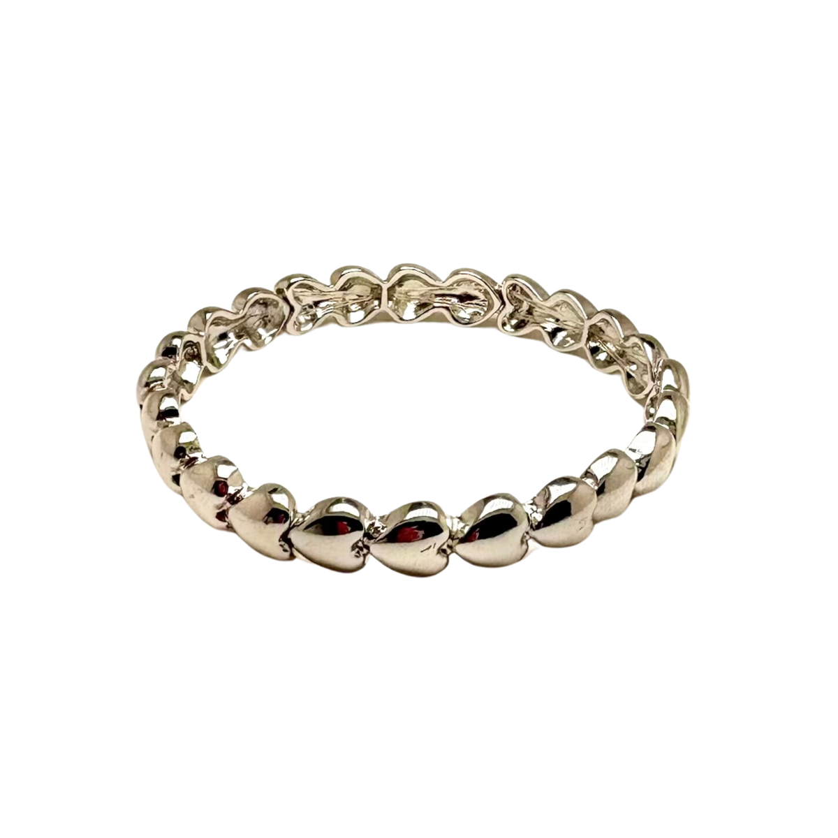 Silver Heart Bracelet